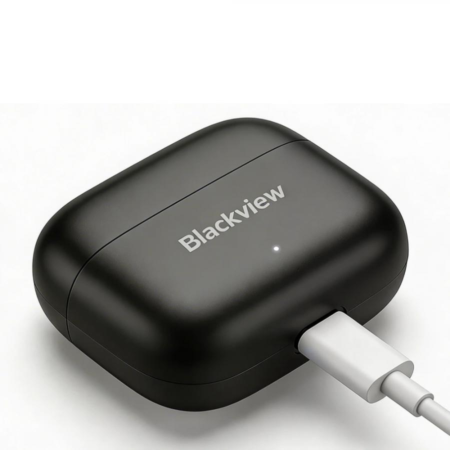 BLACKVIEW CLASSIC STYLE BT6.0 IN-EAR AIRBUDS 16 WITH CHARGING DOCK BLACK