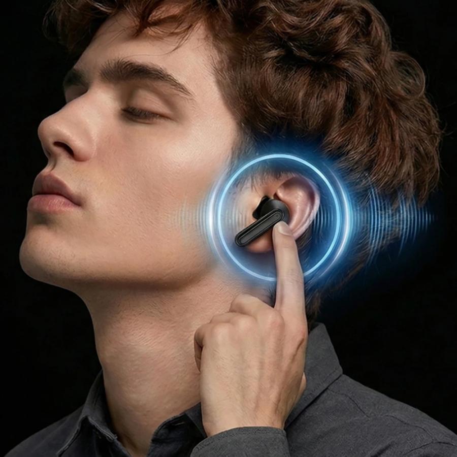 BLACKVIEW CLASSIC STYLE BT6.0 IN-EAR AIRBUDS 16 WITH CHARGING DOCK BLACK