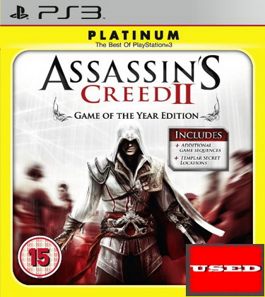 Assassins Creed II (Platinum) PS3 USED