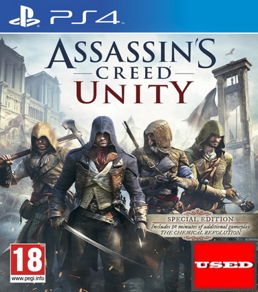 Assassins Creed Unity PS4 USED