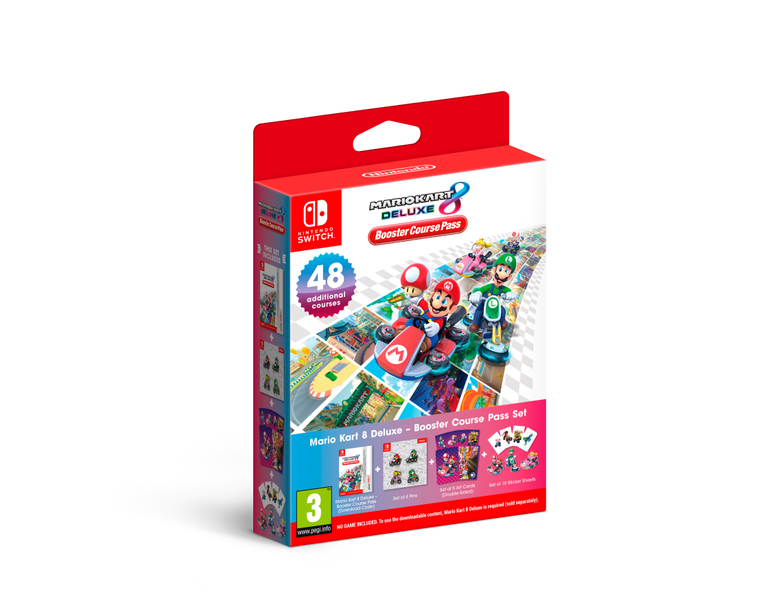 Mario Kart 8 Deluxe Booster Course Pass DLC Nintendo Switch NEW