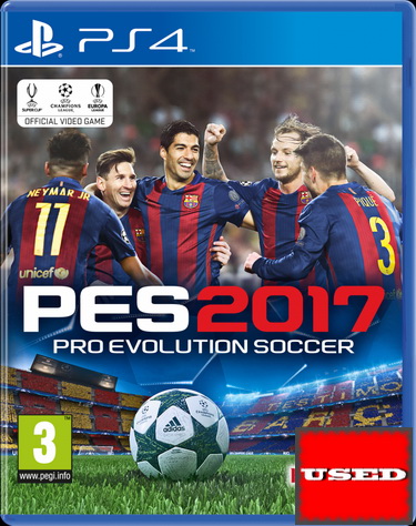 Pro Evolution Soccer 2017 PS4 USED