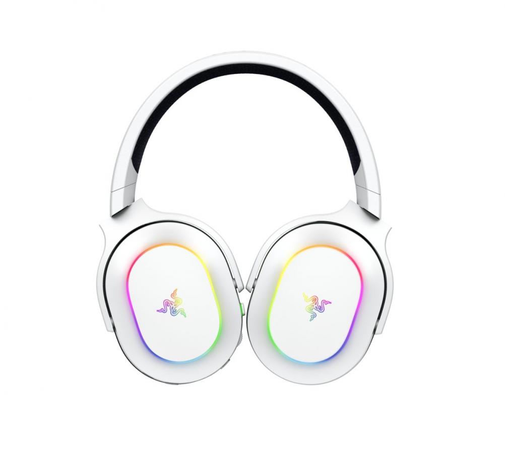Razer BARRACUDA X WHITE Chroma - RGB Wireless & Bluetooth - PC/PS5/Switch/Android Gaming Headset