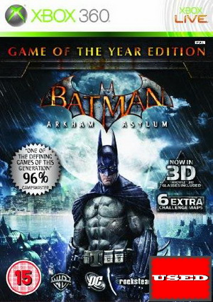 Batman: Arkham Asylum (Classics) X360 USED