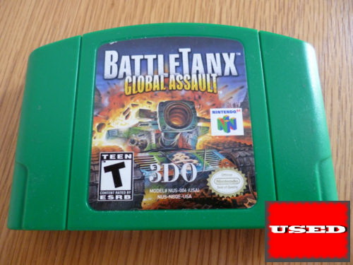 BattleTanx: Global Assault N64 UNBOXED (NTSC) (ΠΡΟΣΟΧΗ ΔΕΝ ΠΑΙΖΕΙ ΣΕ ΕΥΡΩΠΑΙΚΕΣ ΚΟΝΣΟΛΕΣ) 