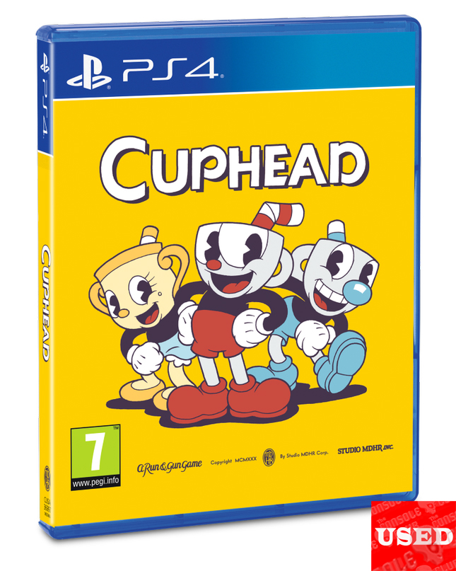 Cuphead PS4 USED (Damaged Cover)