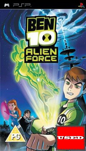 Ben 10: Alien Force PSP USED
