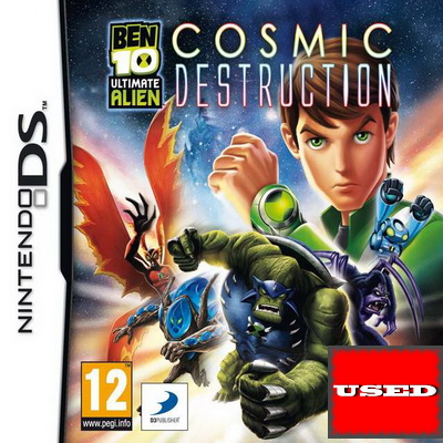 Ben 10 Ultimate Alien: Cosmic Destruction DS USED