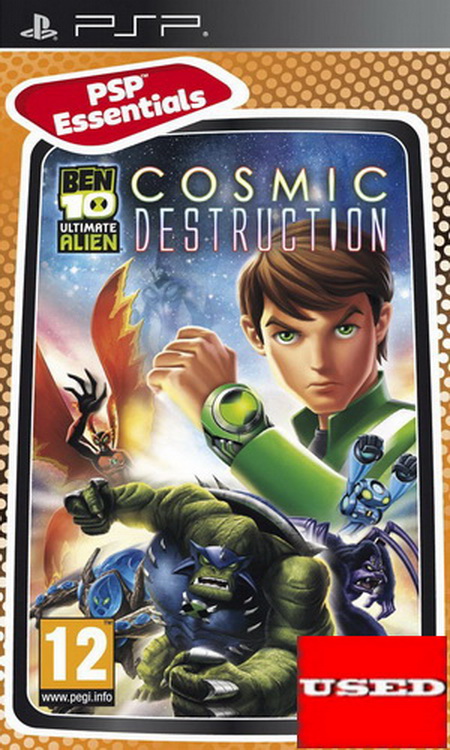 Ben 10 Ultimate Alien: Cosmic Destruction (Essentials) PSP USED 