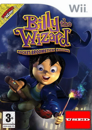 Billy the Wizard Rocket Broomstick Racing Wii USED (Italian)