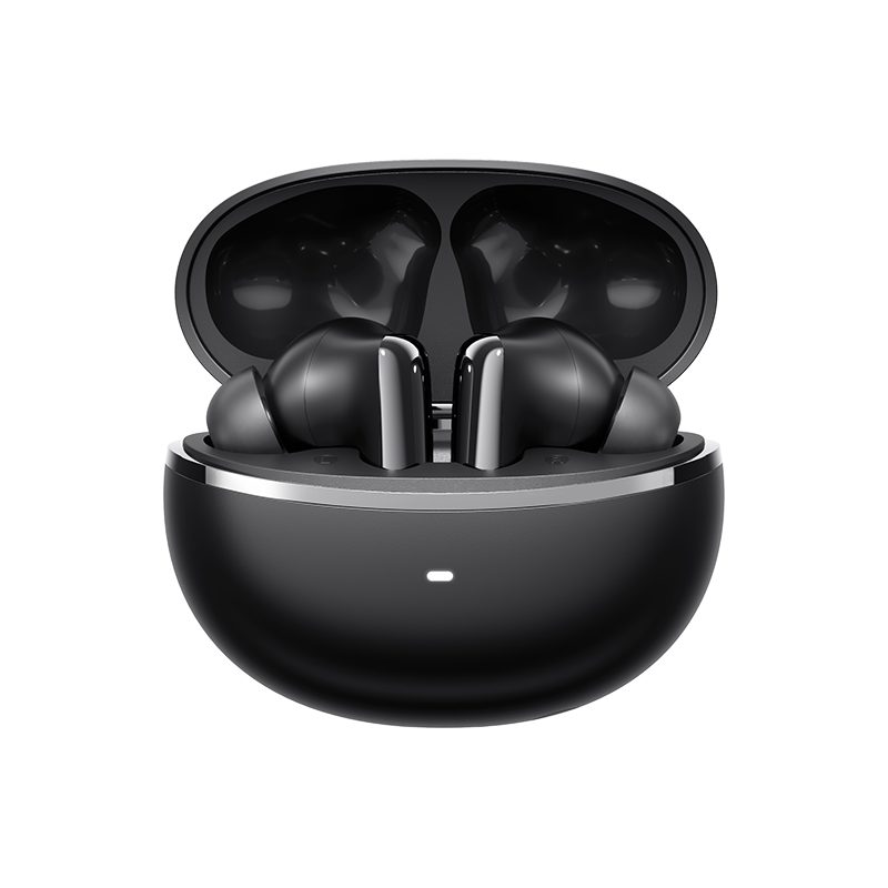 QCY Melobuds N70 ANC Black - 55db ANC TWS Flagship Hi-Res Earbuds LDAC BT 6.0 IPX5 Wireless charge