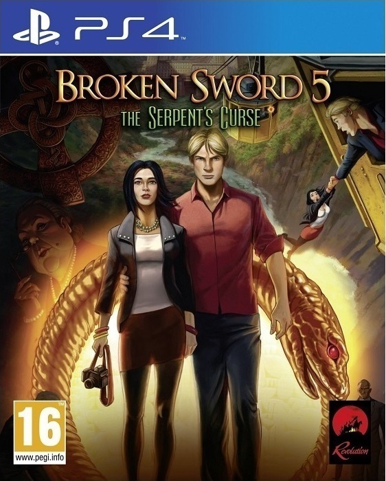 Broken Sword 5: The Serpent's Curse PS4 NEW