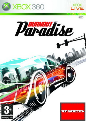 Burnout Paradise X360 USED (No Cover)