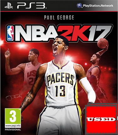 NBA 2K17 PS3 USED (No Manual)