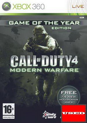 Call of Duty 4: Modern Warfare (GotY) X360 USED