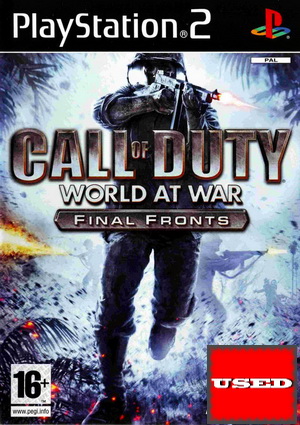 Call of Duty: World at War-Final Fronts PS2 USED