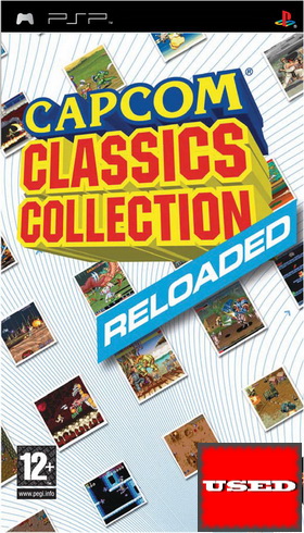Capcom Classics Collection Reloaded PSP USED