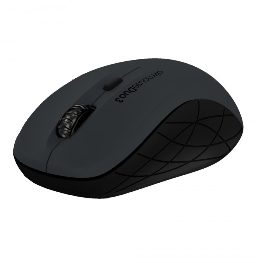 ALCATROZ DUO BT5.0 & WIRELESS 2.4G SILENT MOUSE CARBON
