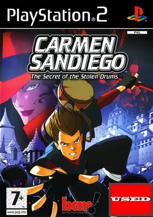 Carmen Sandiego: The Secret Of The Stolen Drums PS2 USED
