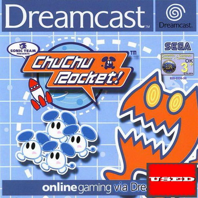 ChuChu Rocket! DC USED (Damaged Case)