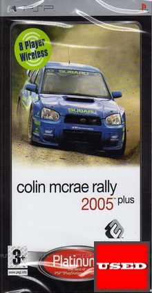 Colin McRae Rally 2005 (Platinum) PSP USED (No Manual)