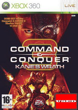Command & Conquer 3: Kanes Wrath X360 USED (No Manual)