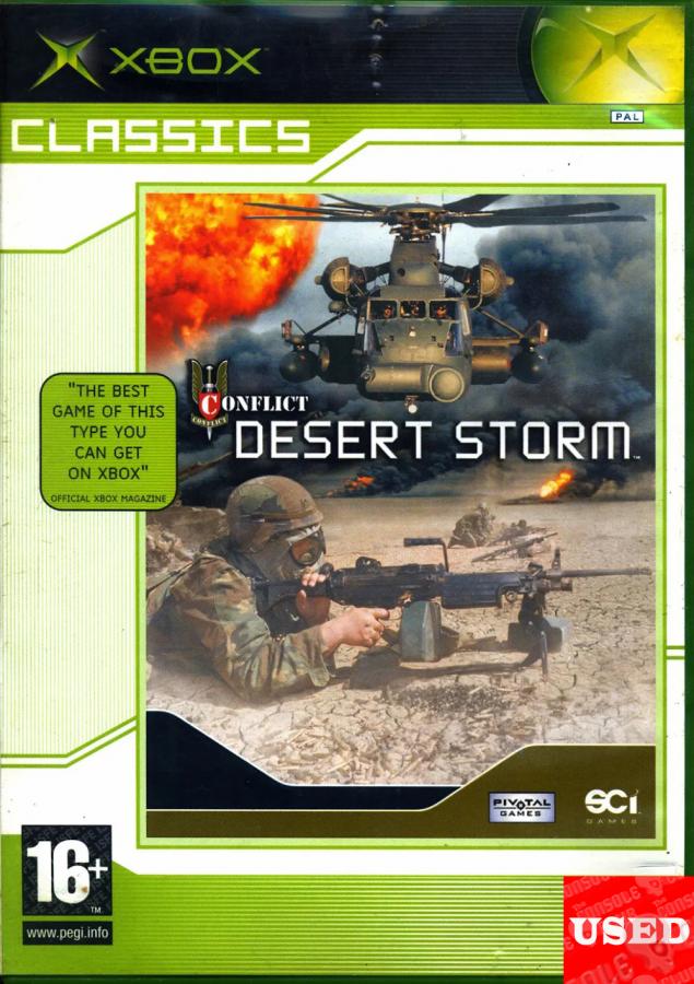 Conflict: Desert Storm (Classics) XBOX USED (No Manual)