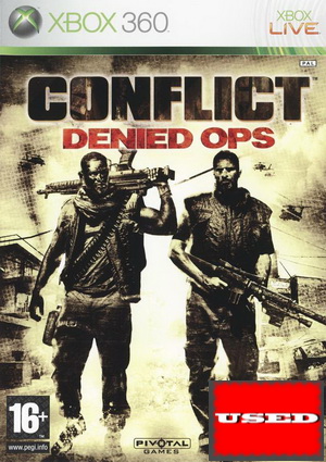 Conflict: Denied Ops X360 USED (No Manual)
