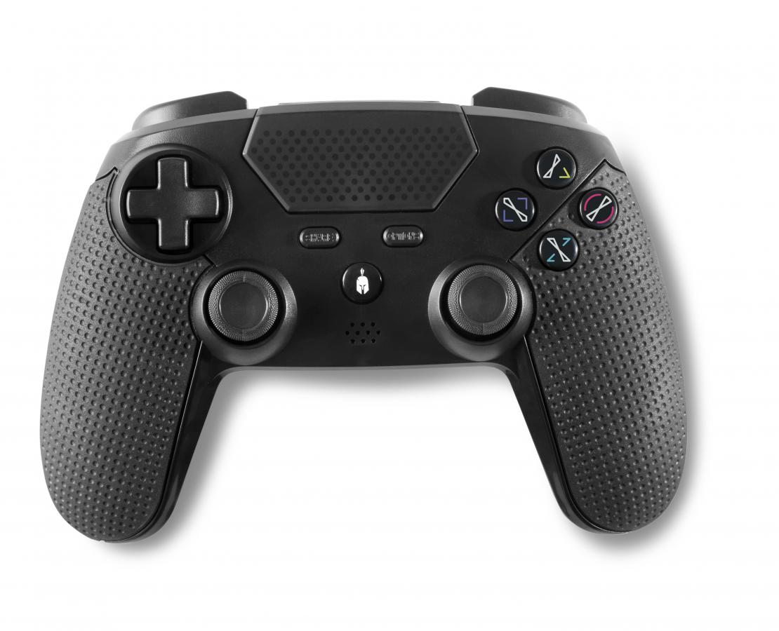 Spartan Gear - Aspis 3 Wired & Wireless Controller Black  (Playstation 4 wireless -  PC wired ) 