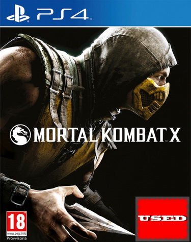 Mortal Kombat X PS4 USED (Disc Only)