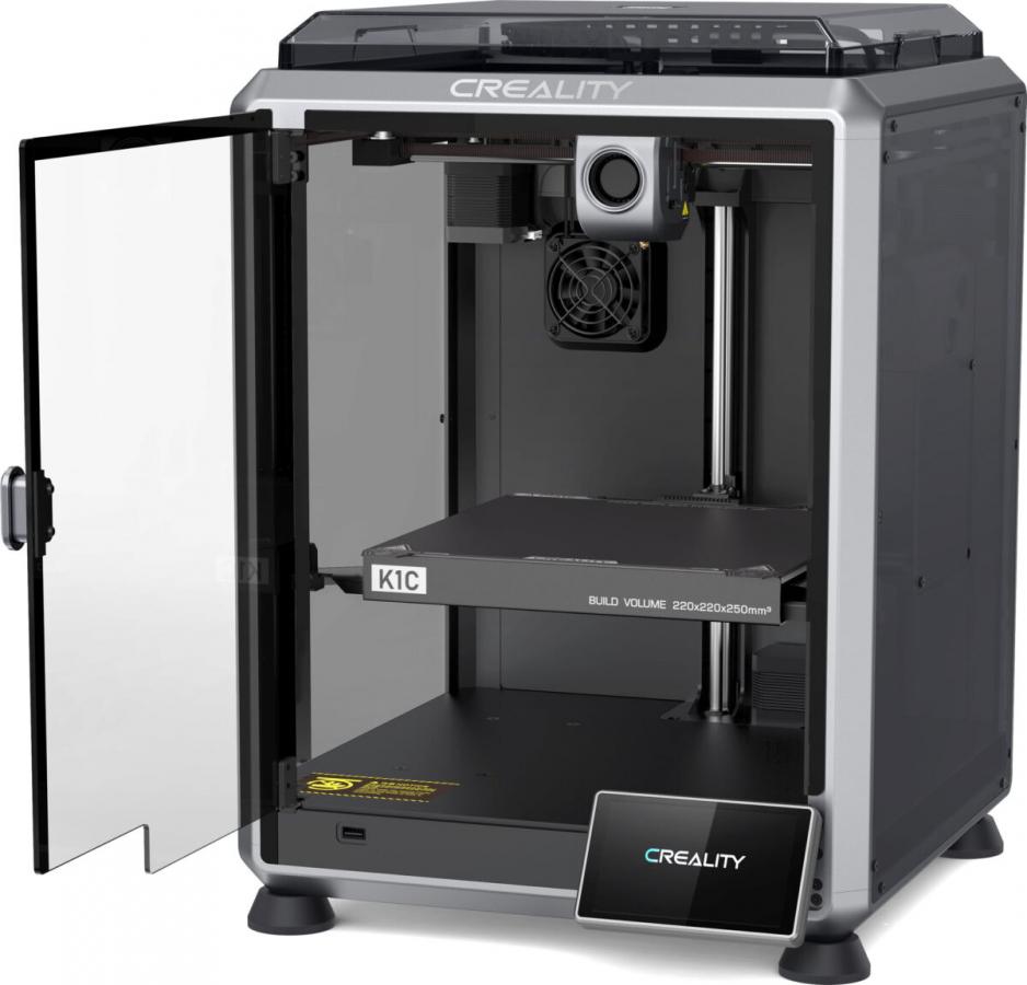 CREALITY K1C 2025 - CFS-C compatible 3D Printer High Speed FDM Enclosed 600 mm/s silent fans