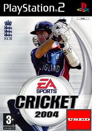 Cricket 2004 PS2 USED (No Manual)