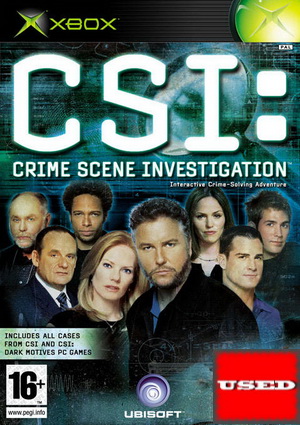 ** CSI: Crime Scene Investigation XBOX USED **