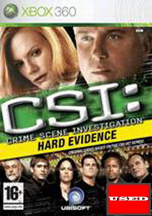 CSI: Hard Evidence X360 USED
