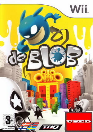 de Blob Wii USED