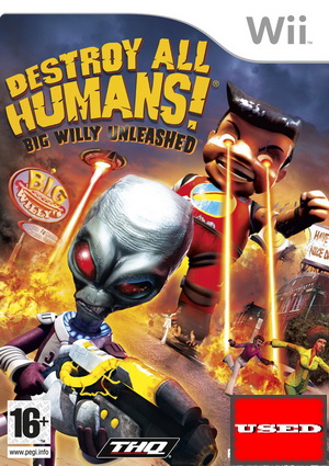 Destroy All Humans! Big Willy Unleashed Wii USED