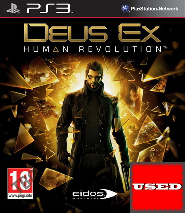 Deus Ex: Human Revolution PS3 USED