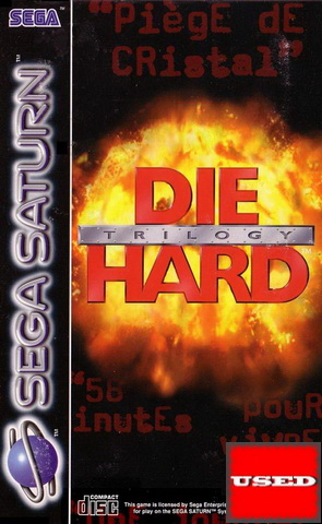Die Hard Trilogy SATURN USED (No Manual)