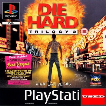 Die Hard Trilogy 2: Viva Las Vegas PSX USED (Disc Only/Unofficial Case)