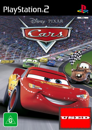 Disney-Pixar Cars PS2 USED (No Manual)