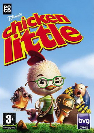 Disney's Chicken Little PC NEW  (Bleached Cover/Slightly Torned Up Seal/ΔΕΝ ΠΑΙΖΕΙ !! ΜΟΝΟ ΓΙΑ ΣΥΛΛΟΓΗ)