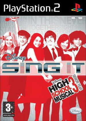 Disney Sing It! High School Musical 3 PS2 NEW