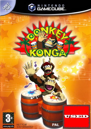 Donkey Konga GC USED (Game Only)