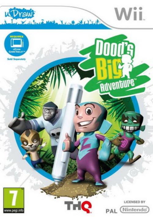 Dood's Big Adventure Wii NEW (uDraw)