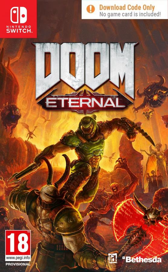 Doom Eternal Nintendo Switch NEW (Code in a Box)
