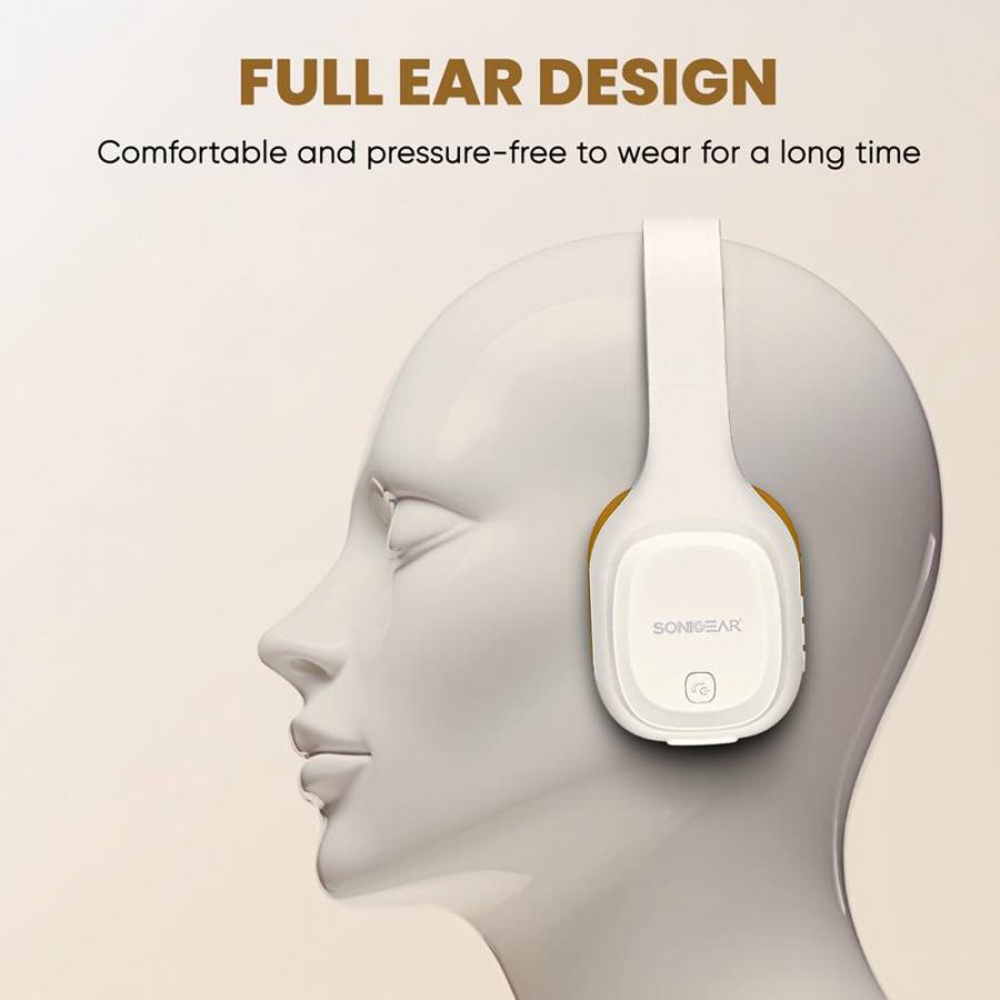 SONICGEAR BT5.4 OVER-EAR HEADPHONES AIRPHONE 5 CARBON