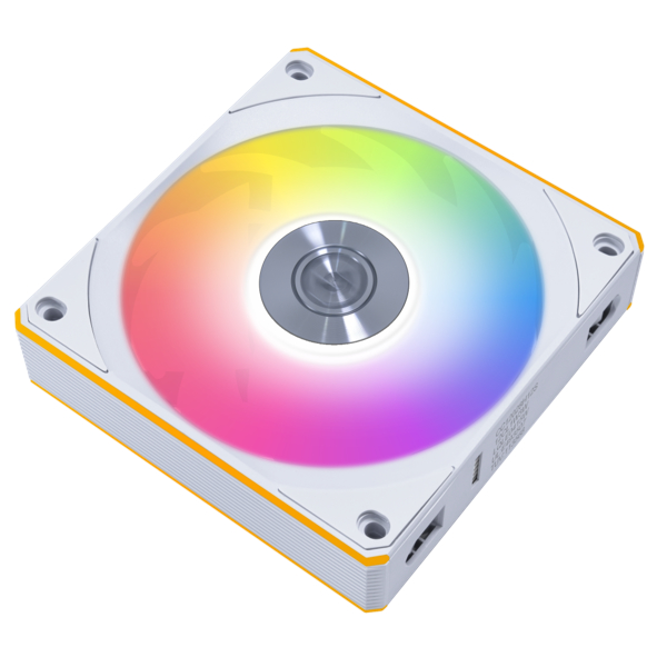 Lian Li UNI FAN CL FLEX WIRELESS 120mm White - ARGB  - L-Wireless - PWM - No controller Included