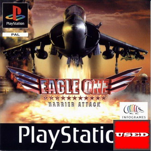 Eagle One: Harrier Attack PSX USED (Damaged Case)