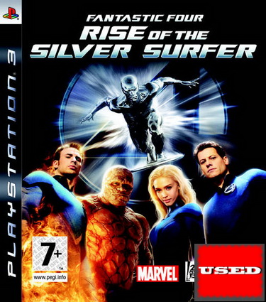 Fantastic Four: Rise of the Silver Surfer PS3 USED (No Manual)