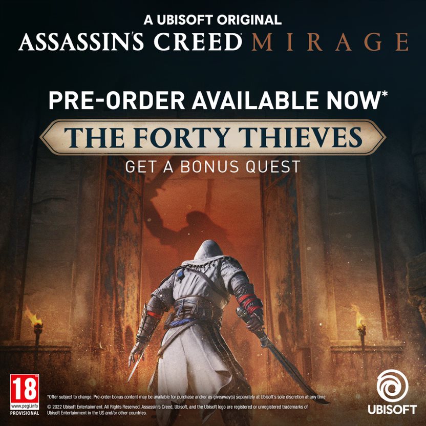 Assassins Creed Mirage Deluxe Edition PS4 NEW